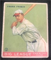 1933 Goudey #49 Frankie Frisch HOF Lower grade Con