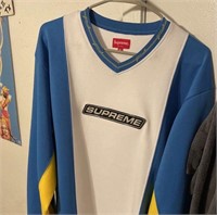 Authentic SUPREME Barbed Wire Moto Jersey