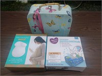 Butterfly Suitcase, Belly Casting, Inflatable Tub