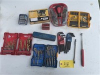 Drill Bits, Drivers &  Allen Keys