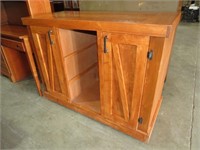 SOLID WOOD RUSTIC FARMHOUSE STYLE CABINET