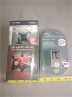Mini Drone and photo clip