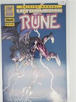Signed #1 "Rune" Comic Book #1597/10,000