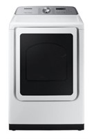 Samsung - 7.4 Cu. Ft. Electric Dryer White