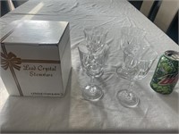 LEAD CRYSTAL STEMWARE