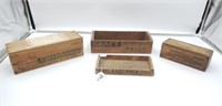3 Pc. Vintage Wooden Boxes