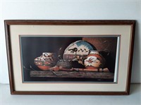 FRAMED PRINT "TIME SHADOWS" BY KEN FLEISCH