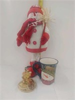 Snowman, Mug, Figurine