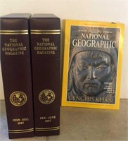 National Geographic Magazines 1996, 1997, 1998
