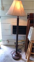 Floor Lamp, 59”’H, Shade is 20”