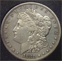 Of) 1880 S Morgan dollar