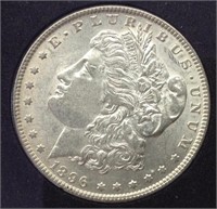 Of) 1896 better grade Morgan dollar