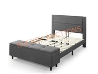 Zinus Wanda Platform king Bed with Storage