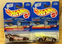 OF) TWO 198 HTO WHEELS FUNNY CARS, MINT