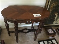 OVAL WOODEN TABLE