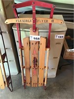50 IN WOODEN SLED