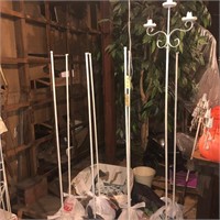 8 candle stands