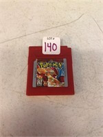Nintendo Gameboy Game: Pokemon Red