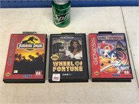 Sega Genesis Game Lot