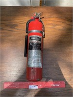 Vintage Full Powr-Kraft Fire Extinquisher