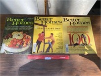 Lot of 1960's Better Homes & Gardens Magazines