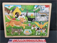 Melissa and Doug,Outdoor Friends Puzzle