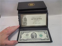 9-2013 UNCIRCULATED $2 FRN IN HOLDERS