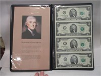 1 SHEET OF 4-2009 $2 FEDERAL RESERVE NOTES