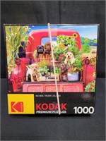 Kodiak Puppies in a Truck Puzzle, 1000Pc