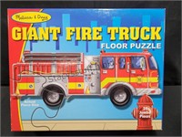 Giant FireTruck Floor Puzzle