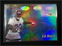 2002 Bowman's Best #133 Ed Reed Autograph Card