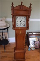 Miniature Wood Grandfather Clock, Measures: 12"W