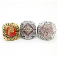 Set of 5 Boston Red Sox Champs Rings