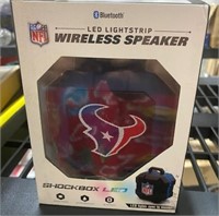 Houston Texans LED Wireless Bluetooth Speaker NEW
