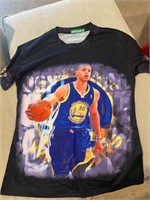 Golden State Warriors Stephen Curry Front and BacL