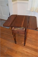 Mid 19th Century Side Table with Drop Leaf,