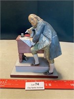 Gorham Norman Rockwell Benjamin Franklin Figure