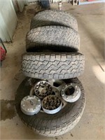 4 Open Country Tires w/ Ford Rims