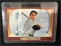 1955 Bowman #168 Yogi Berra Card