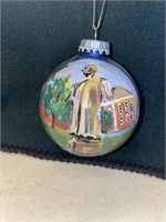 Hand Painted Carol Moore Vincennes Ornament