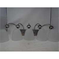 Project Source Wynfield 5-Light Nickel Traditional