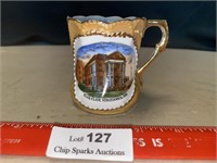 Elks Club Vincennes Antique Mug - Teacup