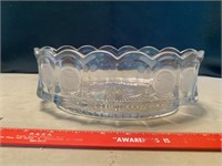 Large Coin Glass Dish