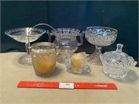 Lot of Vintage & Decorative Glass Items