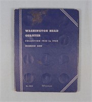 Washington Quarters Folder 1932-1945-S