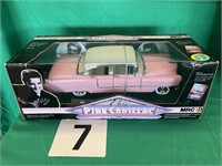 1/18 SCALE ELVIS' 1955 PINK CADILLAC
