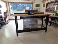 NEW WATERLOO 6FT WORK BENCH WITH 2 DRAWERS