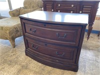 TWO DRAWER CREDENZA 40" W X 24" D X 30-1/2" T