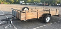 1993 MetalFab 6'x12' Trailer With Ramps