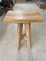 Wooden stool made on cnc machine